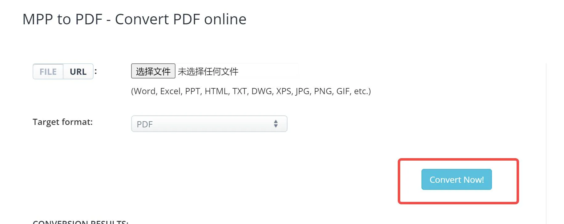 MPP to PDF aconvert