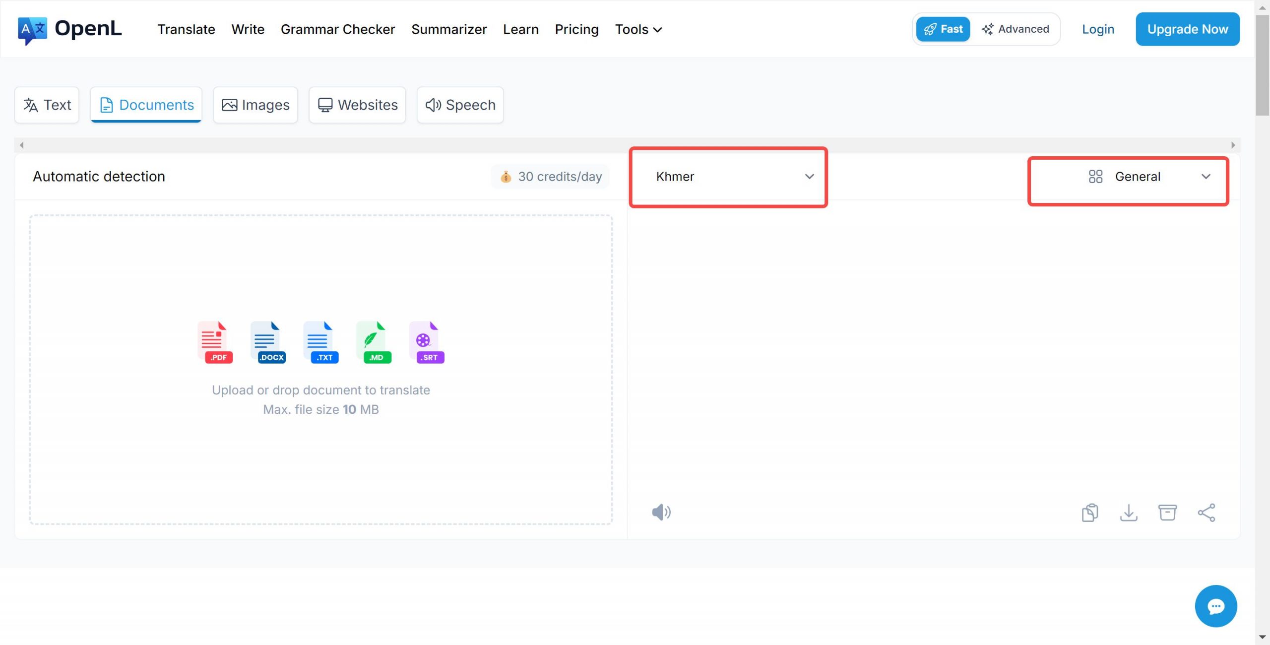 translate english to khmer pdf OpenL