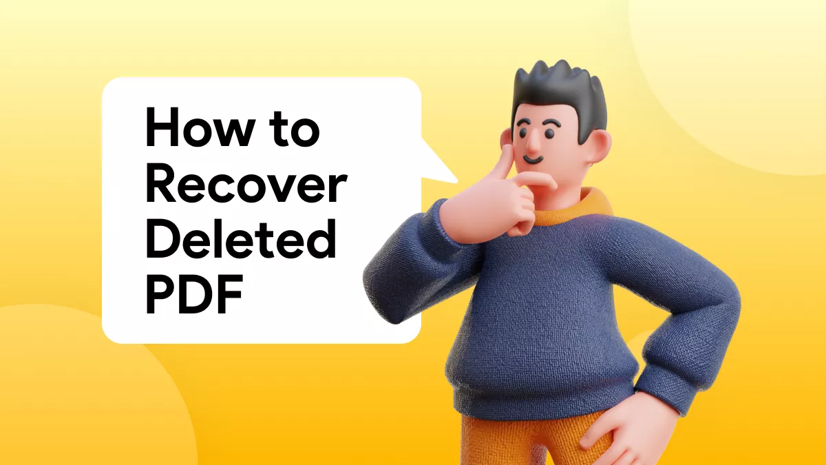 How to Recover Deleted PDFs: Windows, Mac, iOS and Android