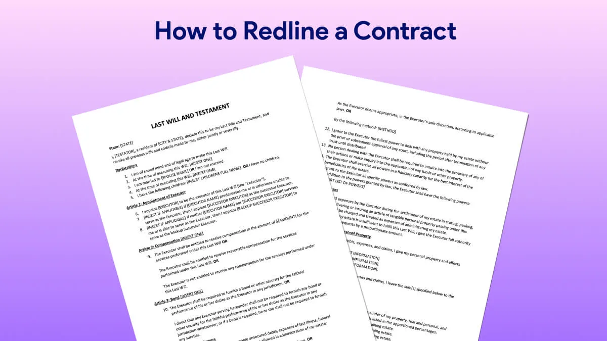 How to Redline a Contract in PDF/Word? (Step by Step)