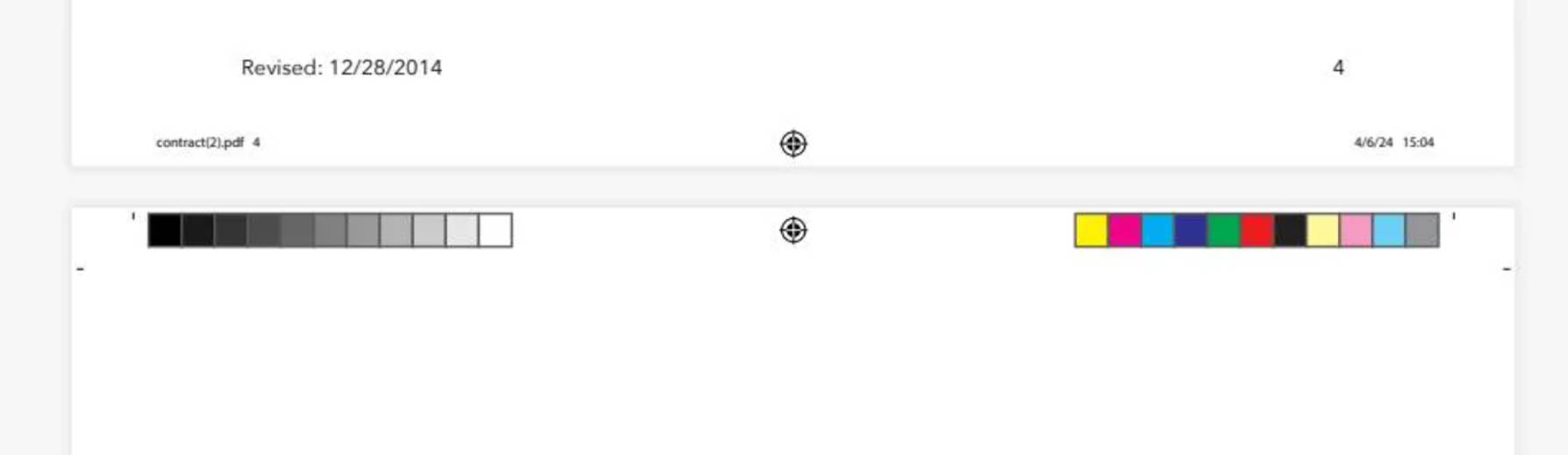 Right click again to remove the crop mark on UPDF