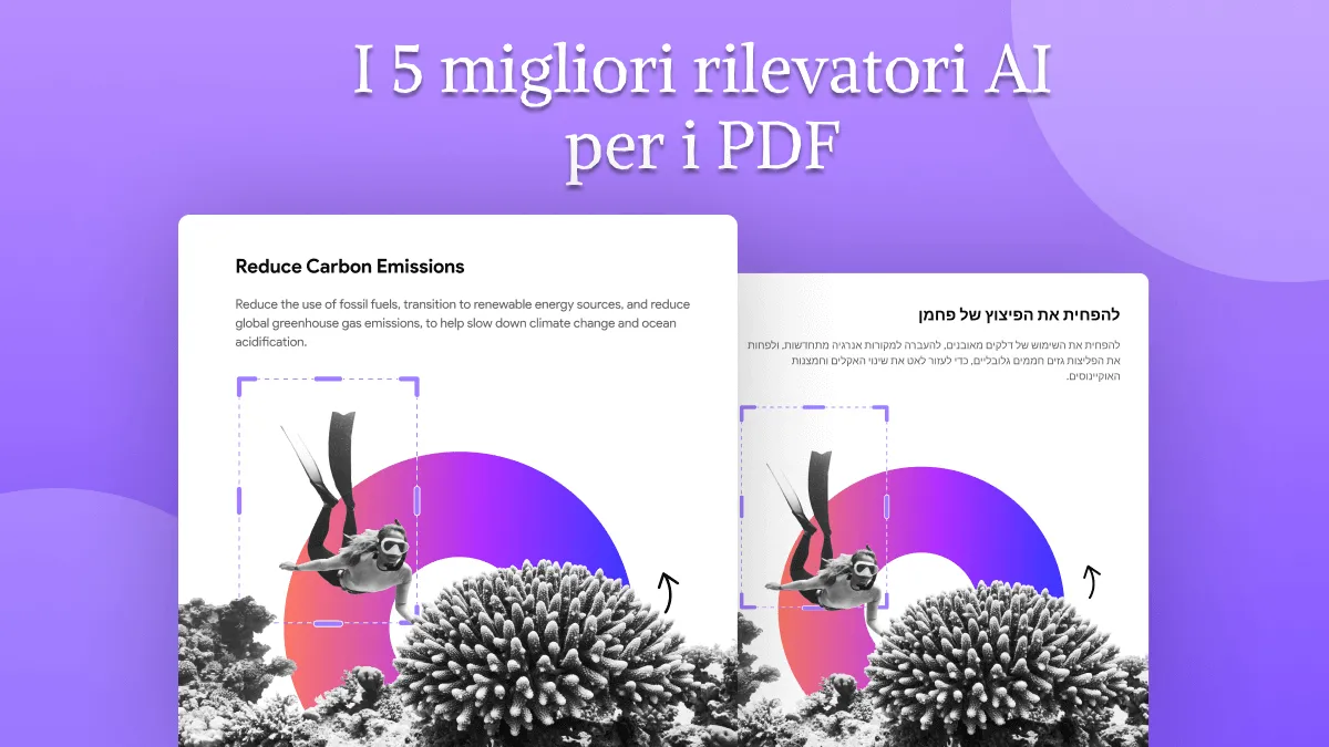 Qual è il miglior rilevatore AI per i PDF?