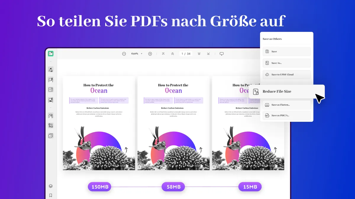 [2024] So teilen Sie PDFs nach Größe auf: 3 verschiedene Szenarien und ihre Lösungen