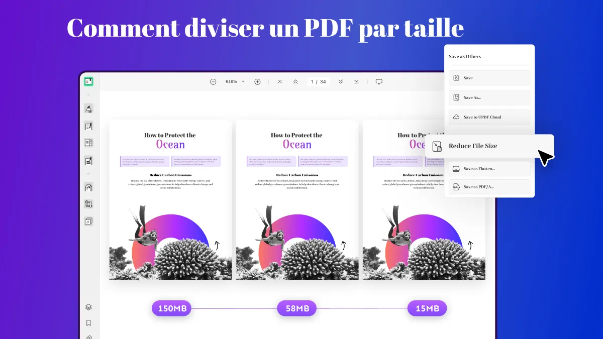 [2024] Comment diviser un PDF par taille : trois scénarios différents et leurs solutions