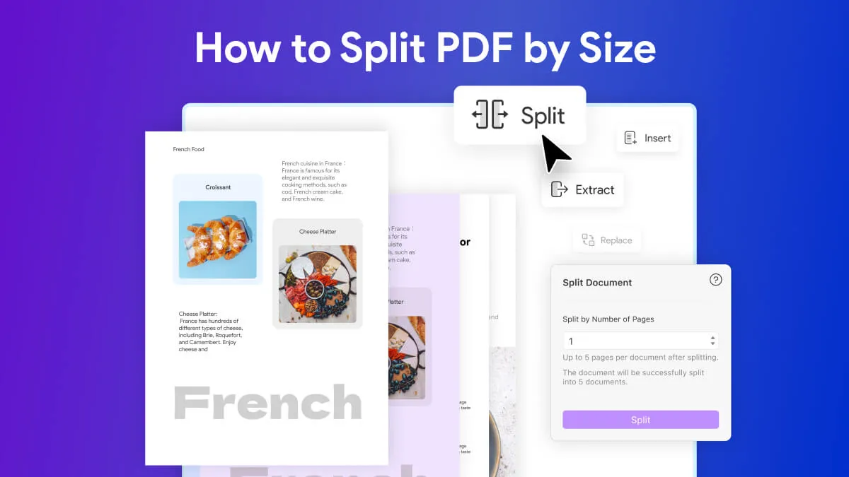 [2024] How to Split PDF by Size: 3 Different Scenarios and Their Solutions