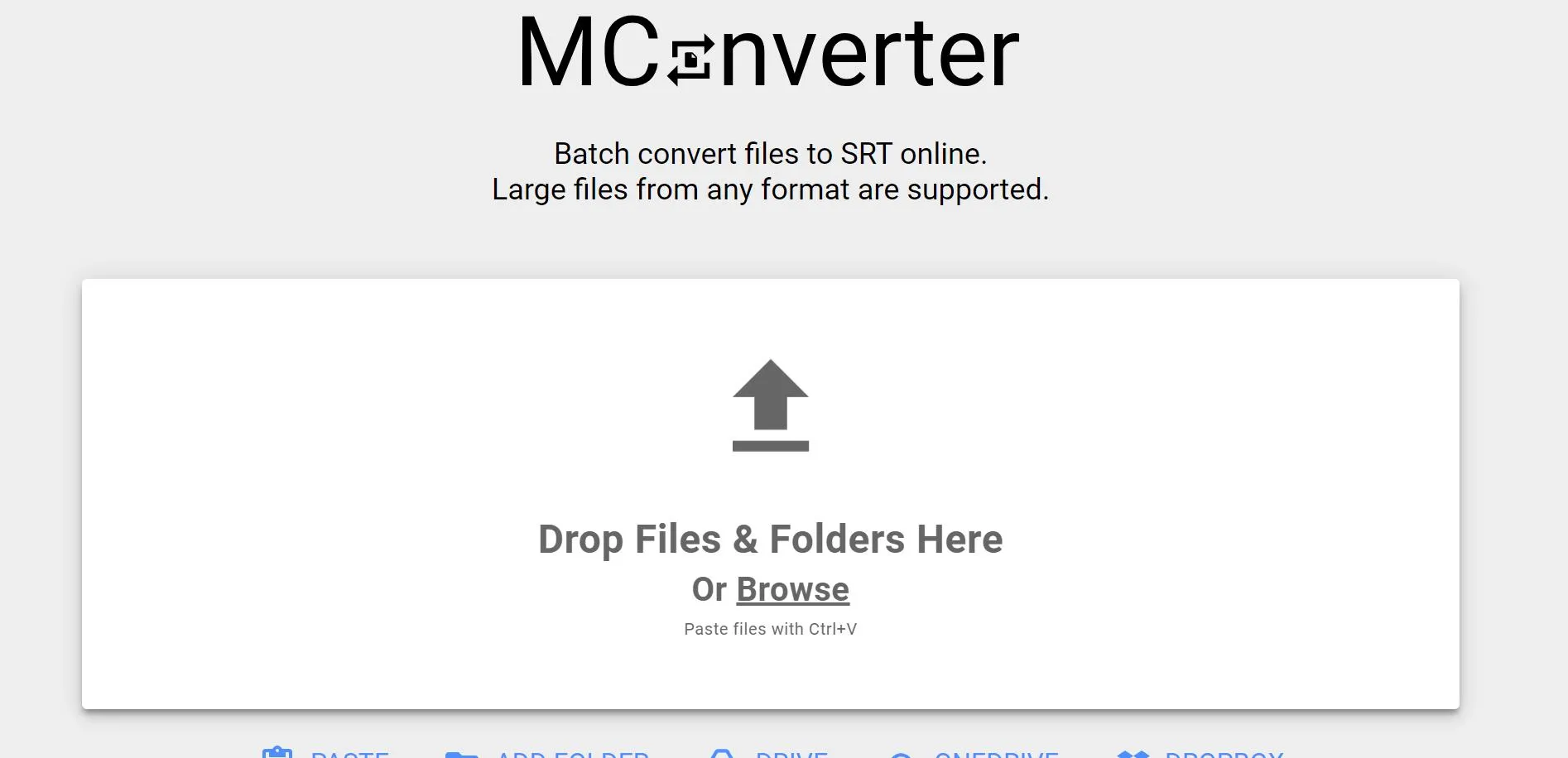 SRT to PDF MConverter