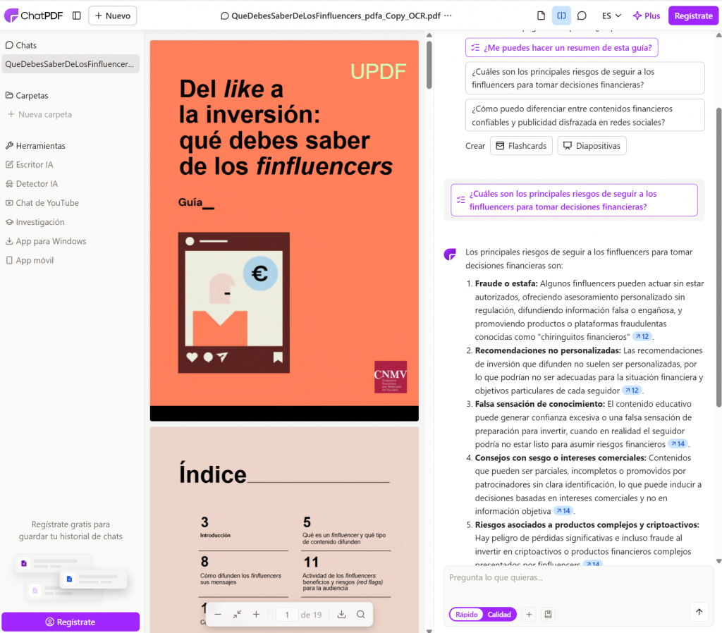 Resumir un PDF con ChatGPT