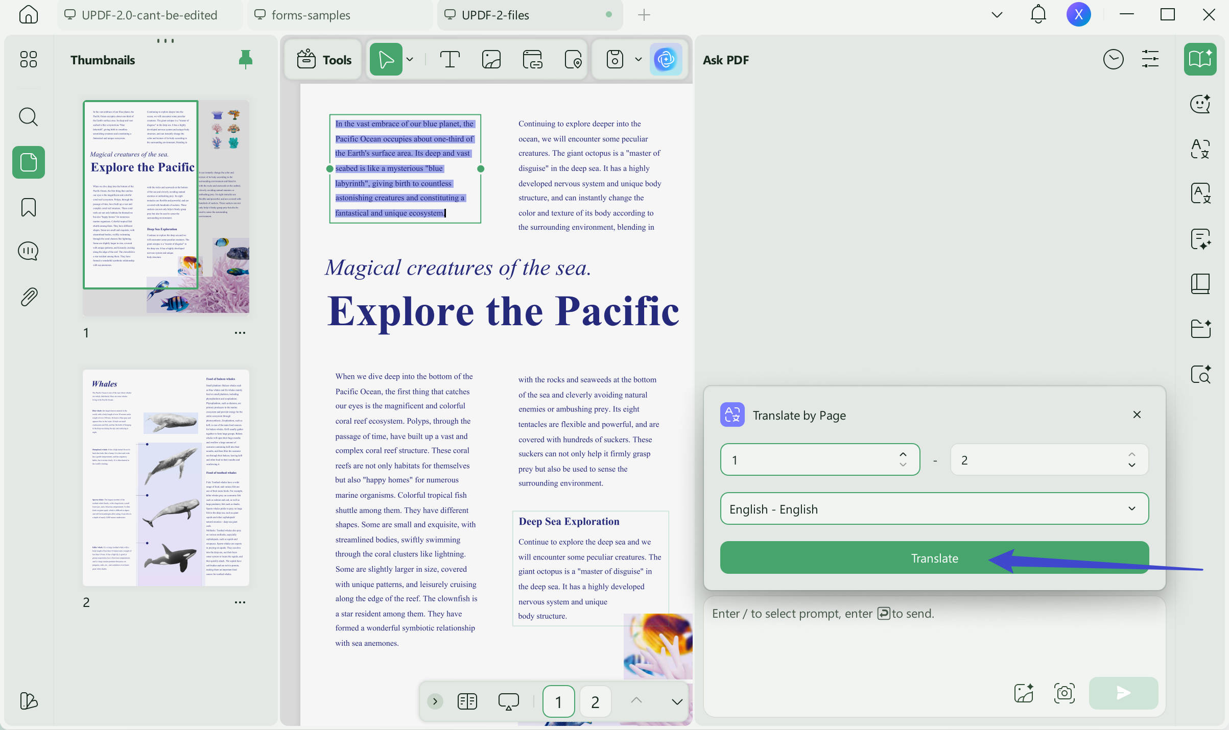 translate english to khmer pdf translate by page