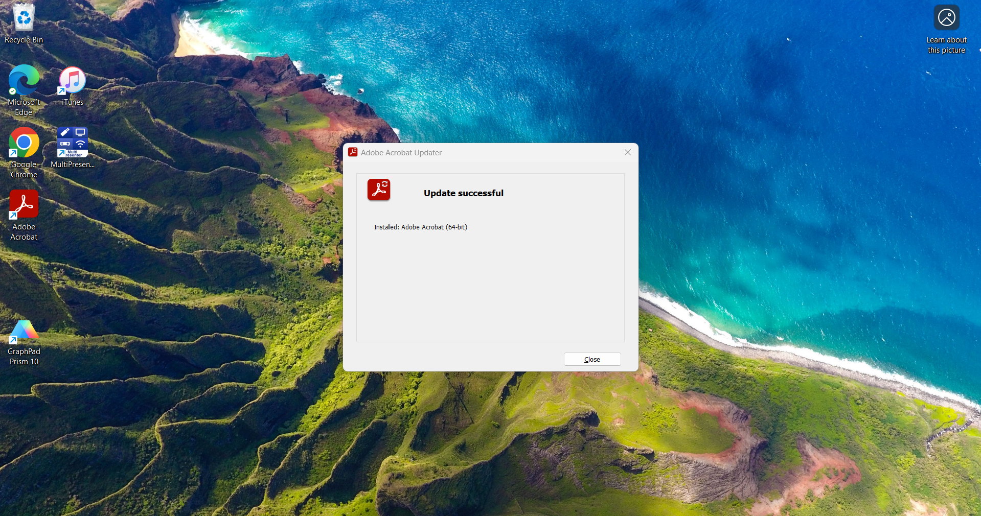 PDF ne reconnaissant pas le texte lors de l'installation de la mise à jour avec Adobe Acrobat