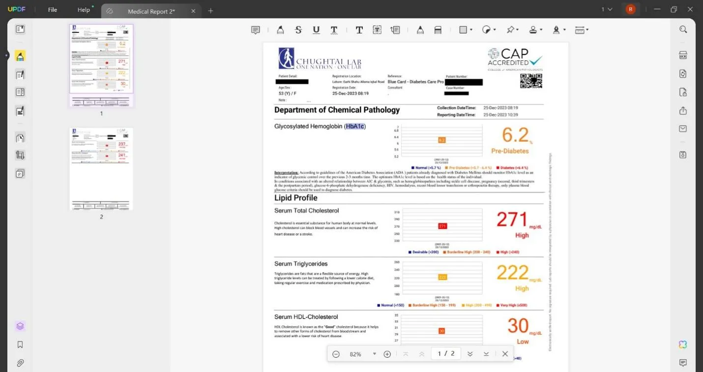 utilizzare AI per analizzare i referti medici