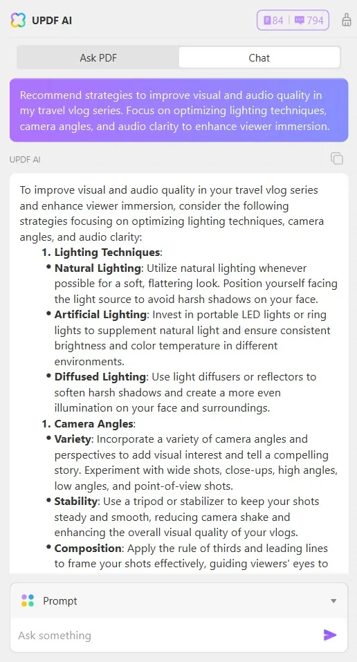 how to get an ai to write a script video influence