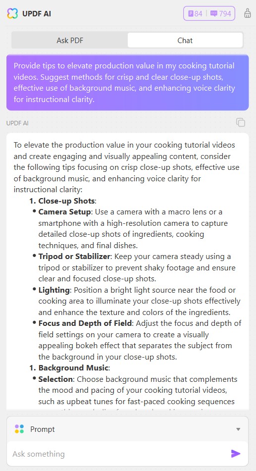 how to get an ai to write a script video influence