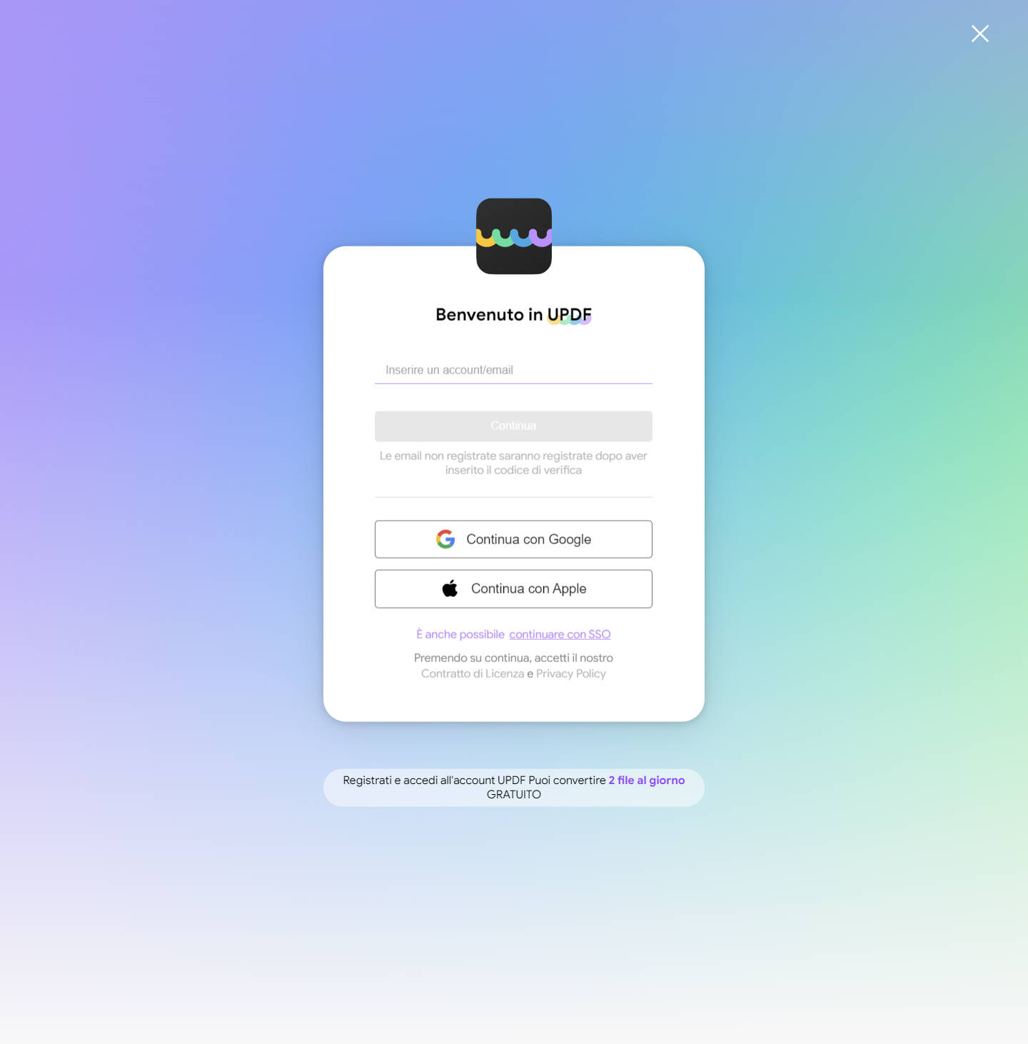 riepiloga pdf online gratuito aperto updf ai