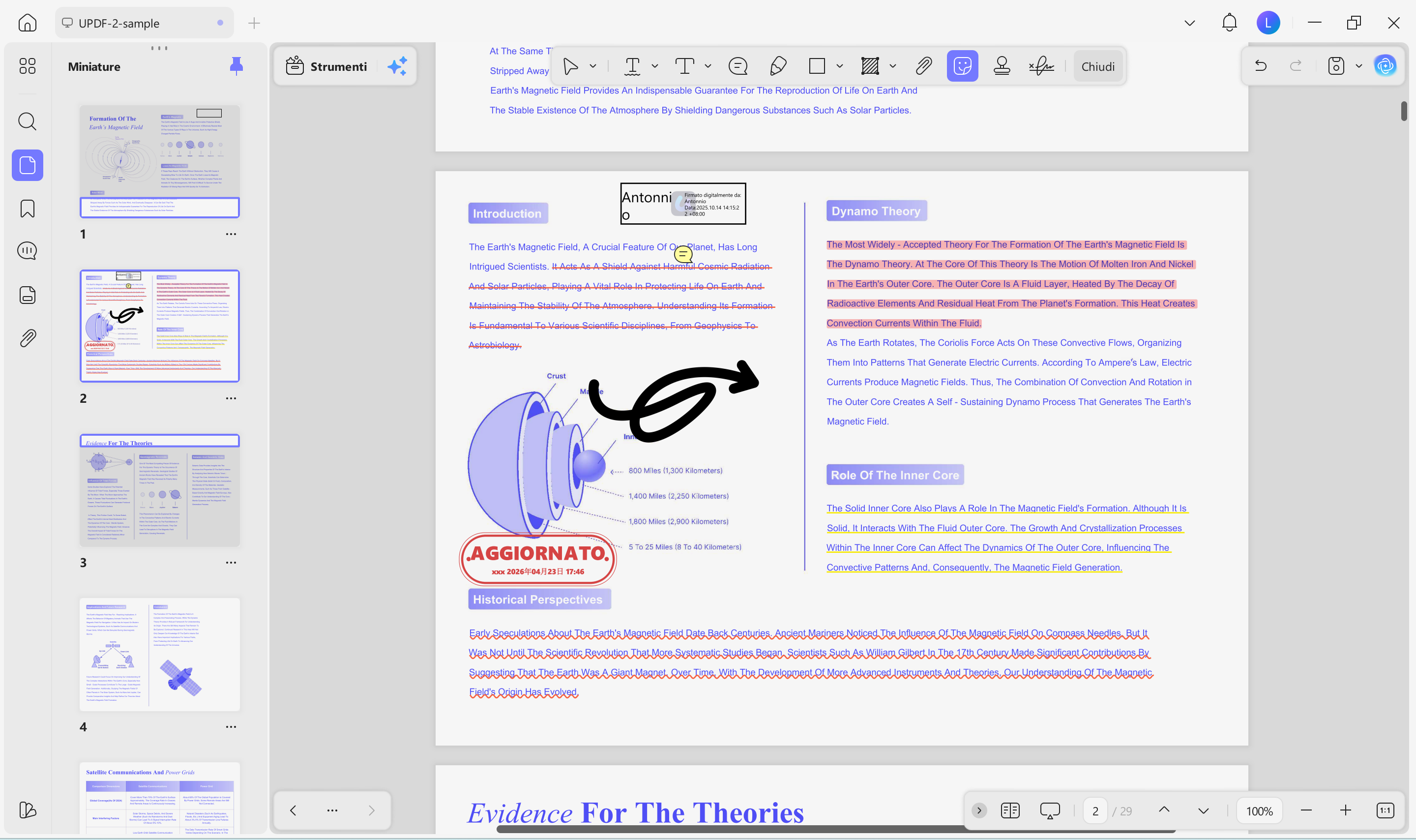 rich annotation tools for calameo pdf