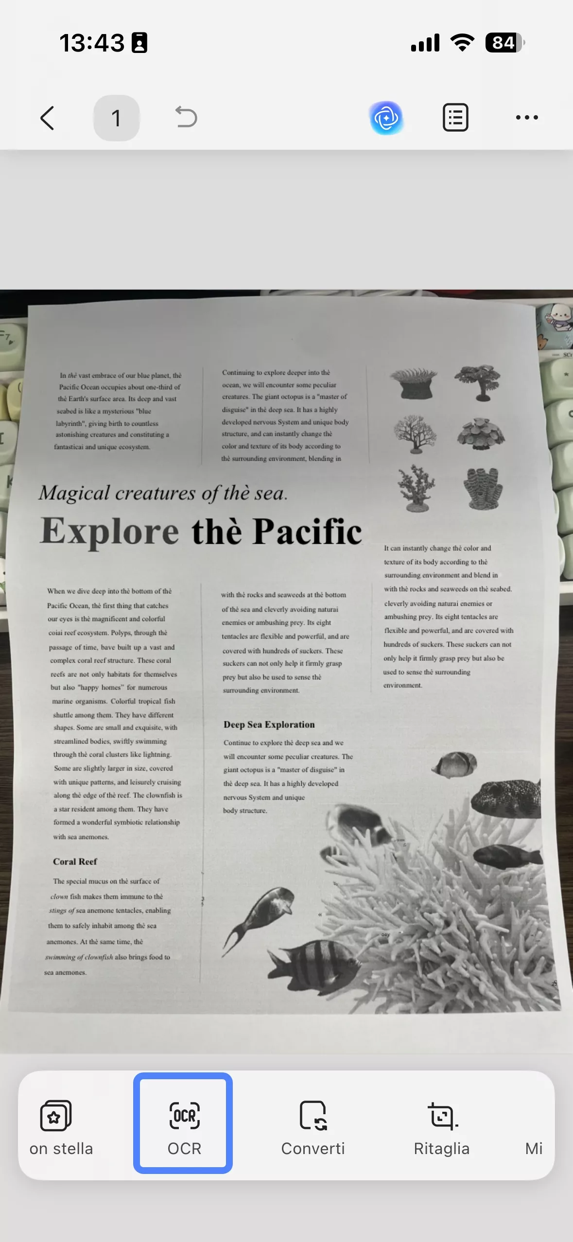 use the OCR on the UPDF iOS