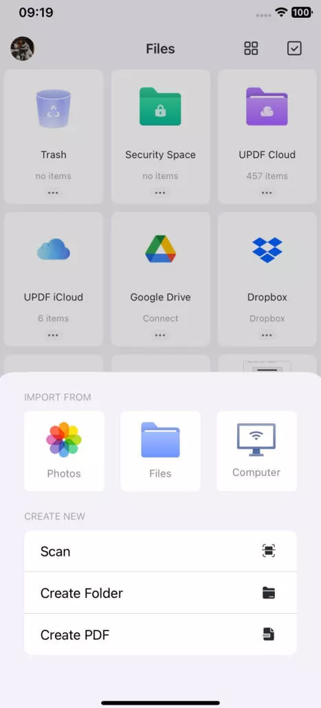 UPDF AI PDF Scanner