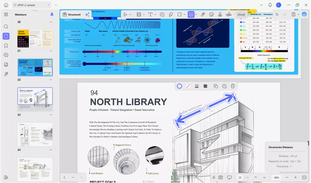 use updf  measure tool 2