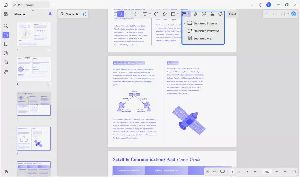use updf  measure tool 1