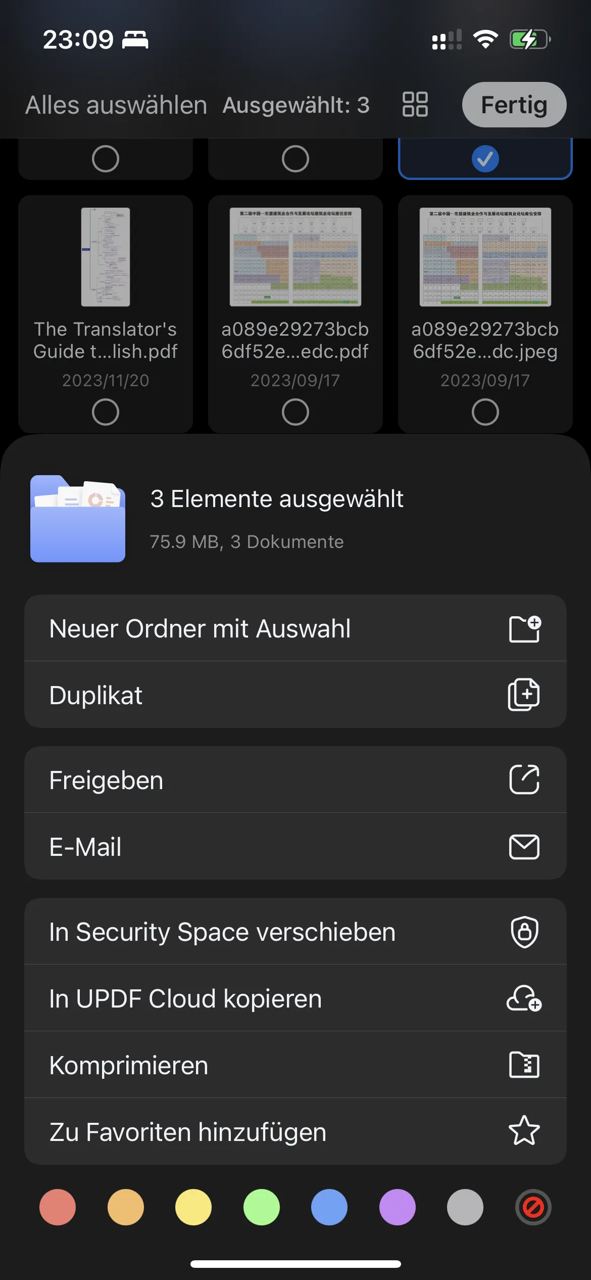 So führen Sie OCR auf dem iPhone durch: Öffnen Sie die Datei, um OCR auf dem iPhone mit UPDF durchzuführen