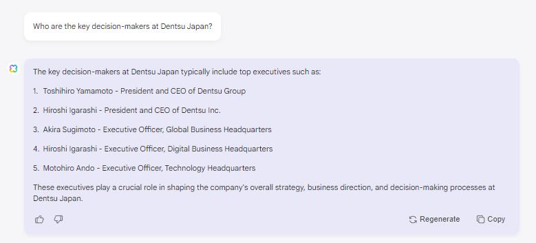 how to use ai in sales ask for the decision makers of the company with UPDF's AI Assistant