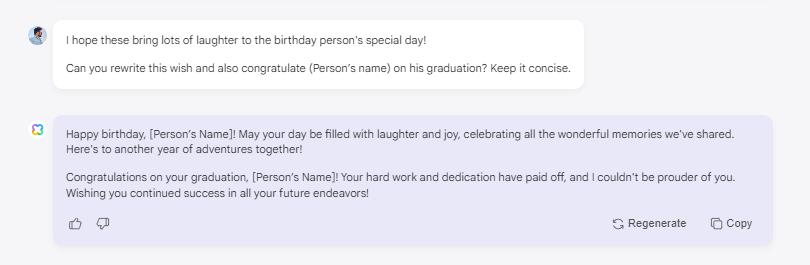 Desejos de aniversário de 16 anos Reescreva o desejo de aniversário com o assistente de IA online do UPDF.