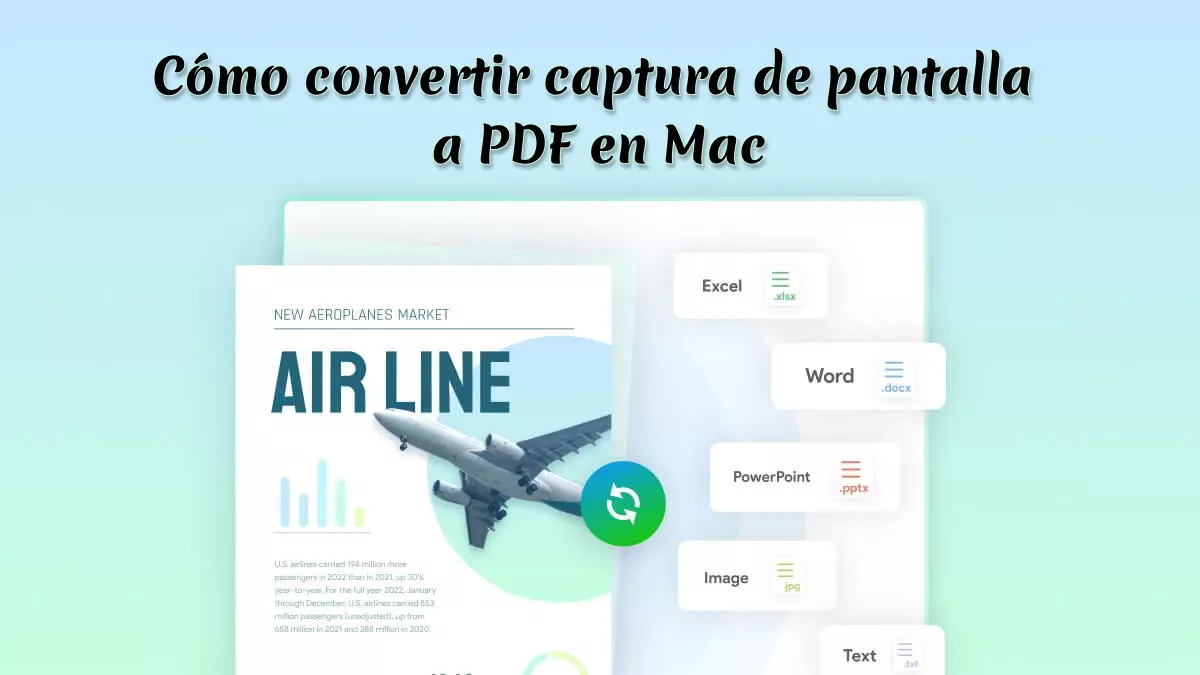 ¿Cómo convertir una captura de pantalla a PDF en Mac? (4 métodos efectivos)