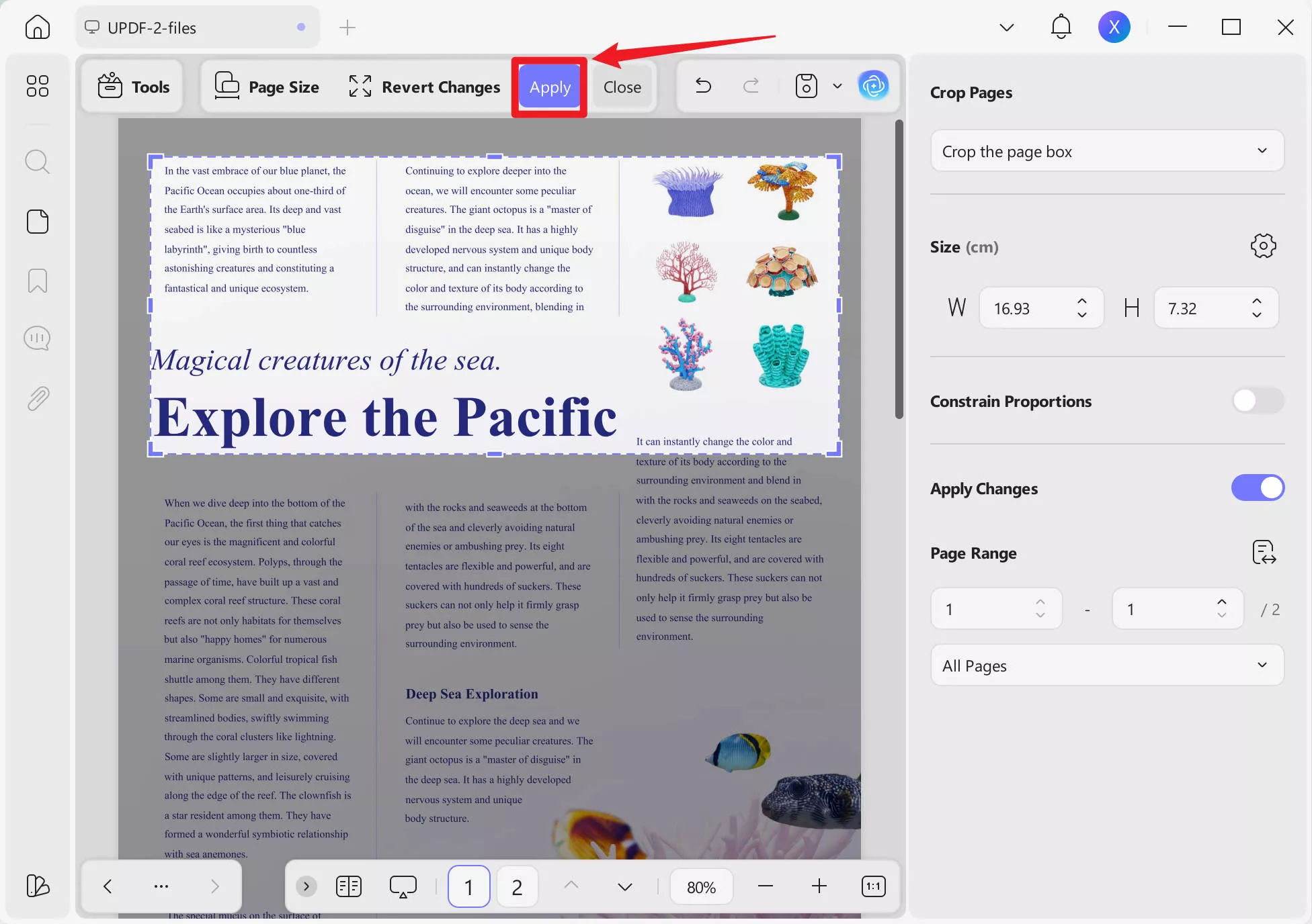 how to print a portion of a pdf crop a specific portion of pdf