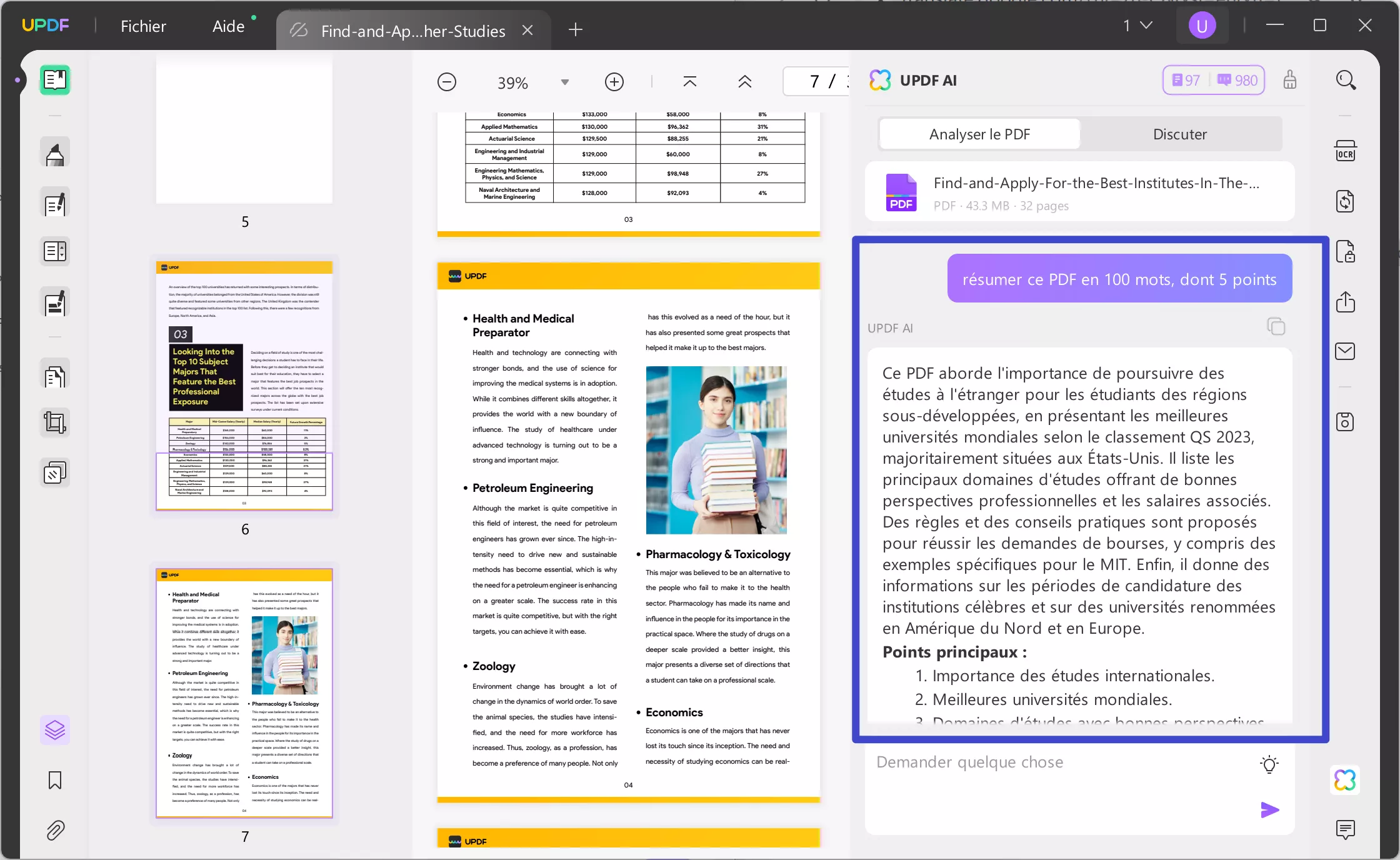 chatpdf vs updf ai