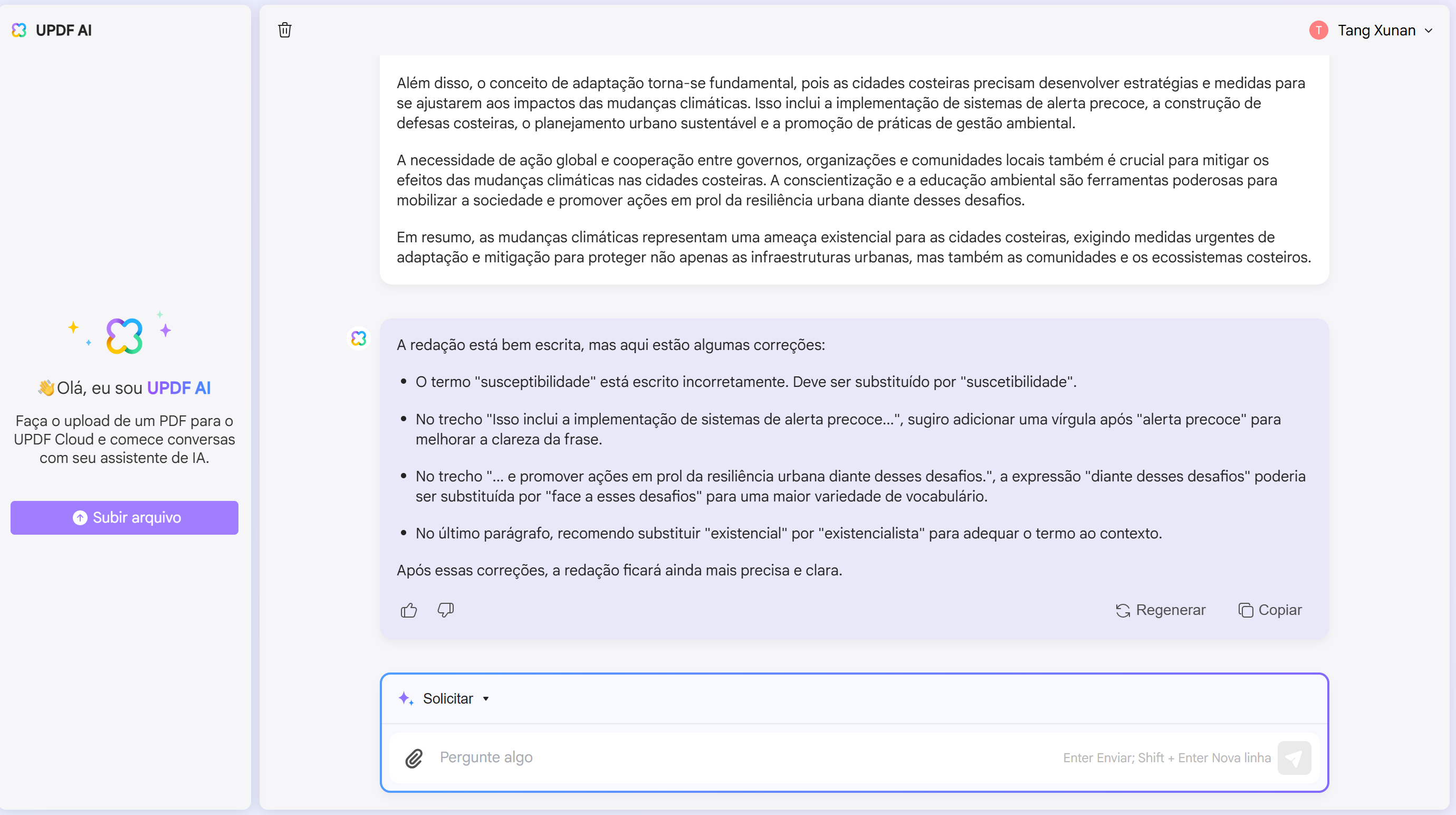 redação