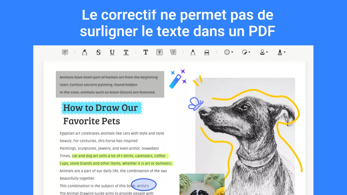 Pourquoi vous ne pouvez pas surligner du texte dans le PDF et comment y remédier