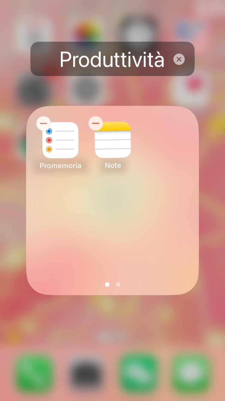 Creare cartelle su iPhone e iPad per gestire le app