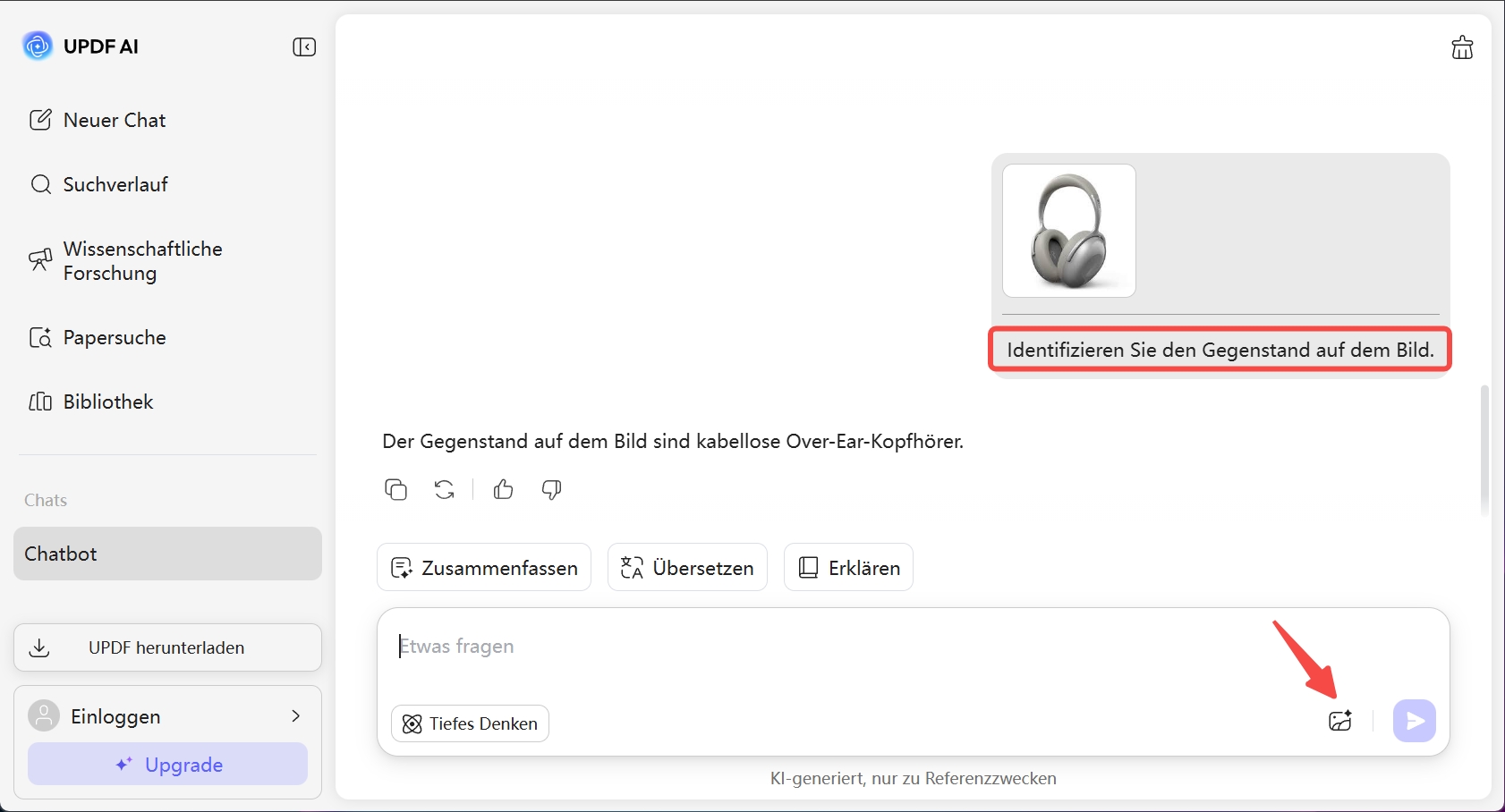 Identifizieren Sie den Gegenstand auf dem Bild.
