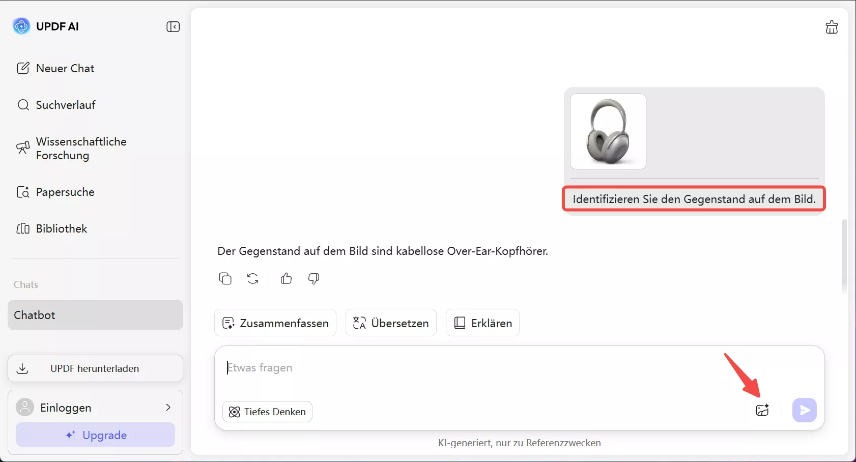 Identifizieren Sie den Gegenstand auf dem Bild.