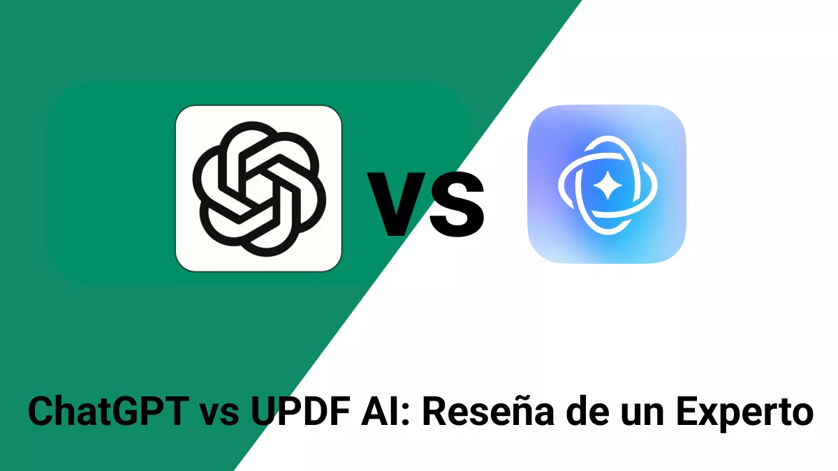ChatGPT vs UPDF AI: Análisis de los expertos