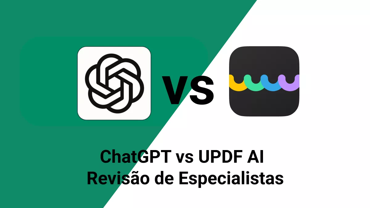 ChatGPT vs UPDF AI: Revisão de Especialistas