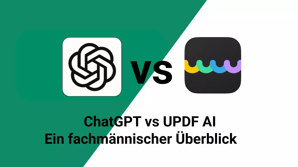 ChatGPT vs UPDF AI: Ein fachmännischer Überblick