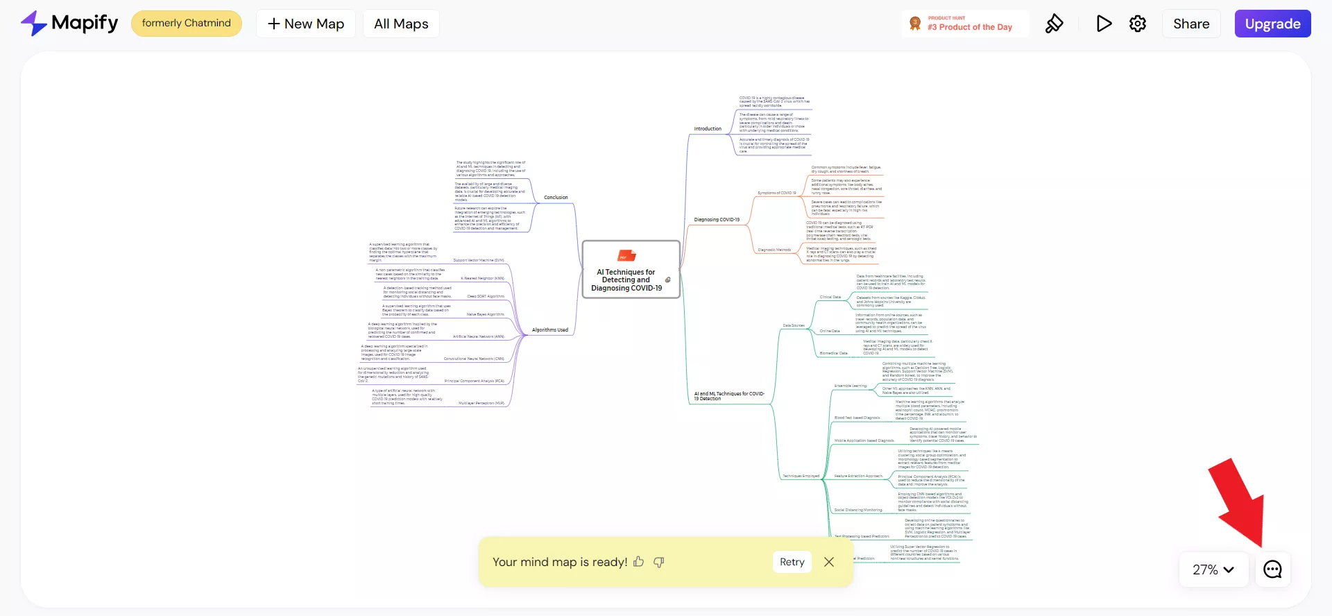 pdf vers carte mentale