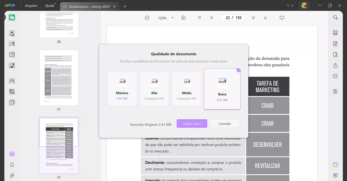 Painel de Visualização de PDF