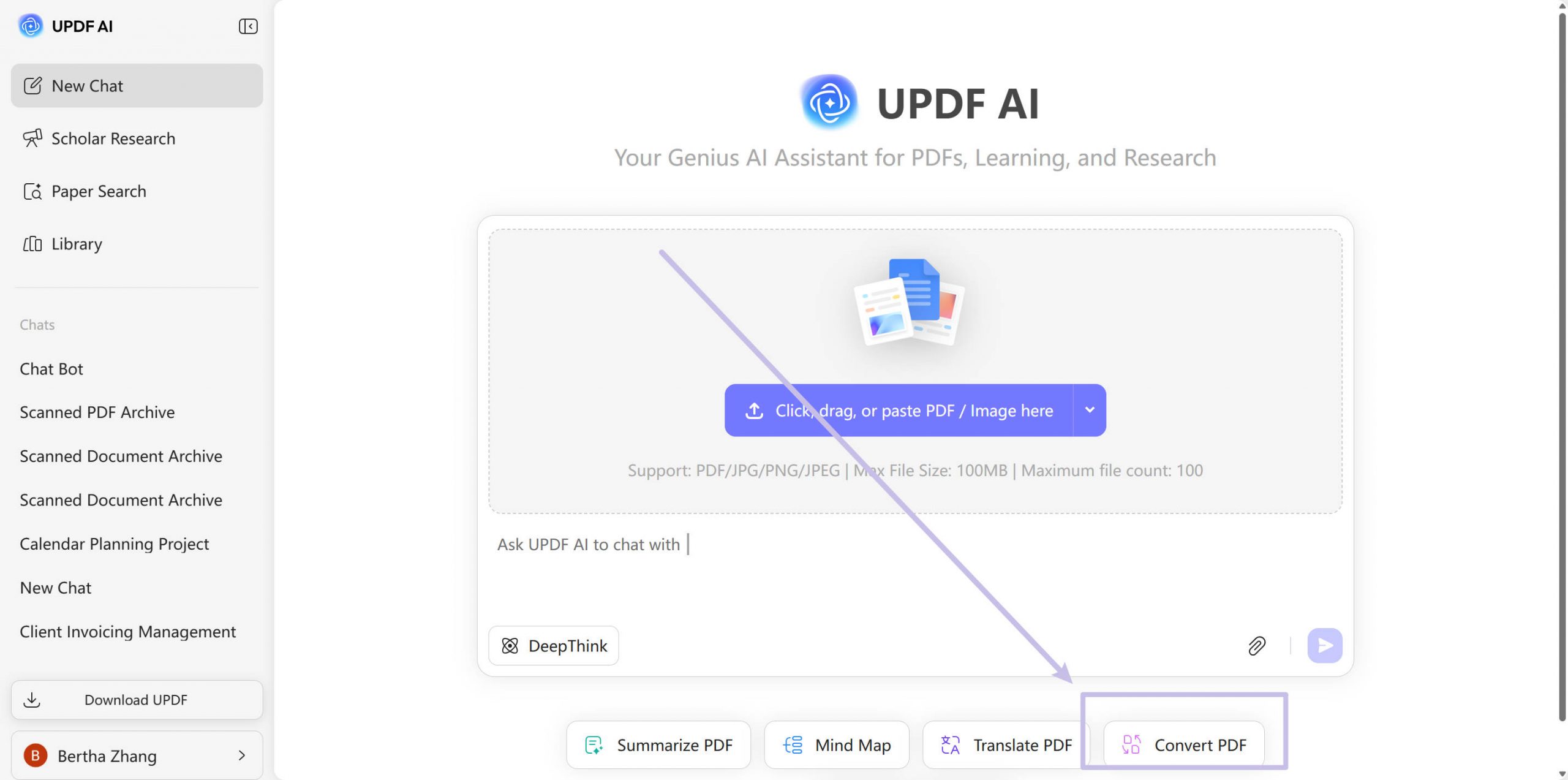 Convert PDF