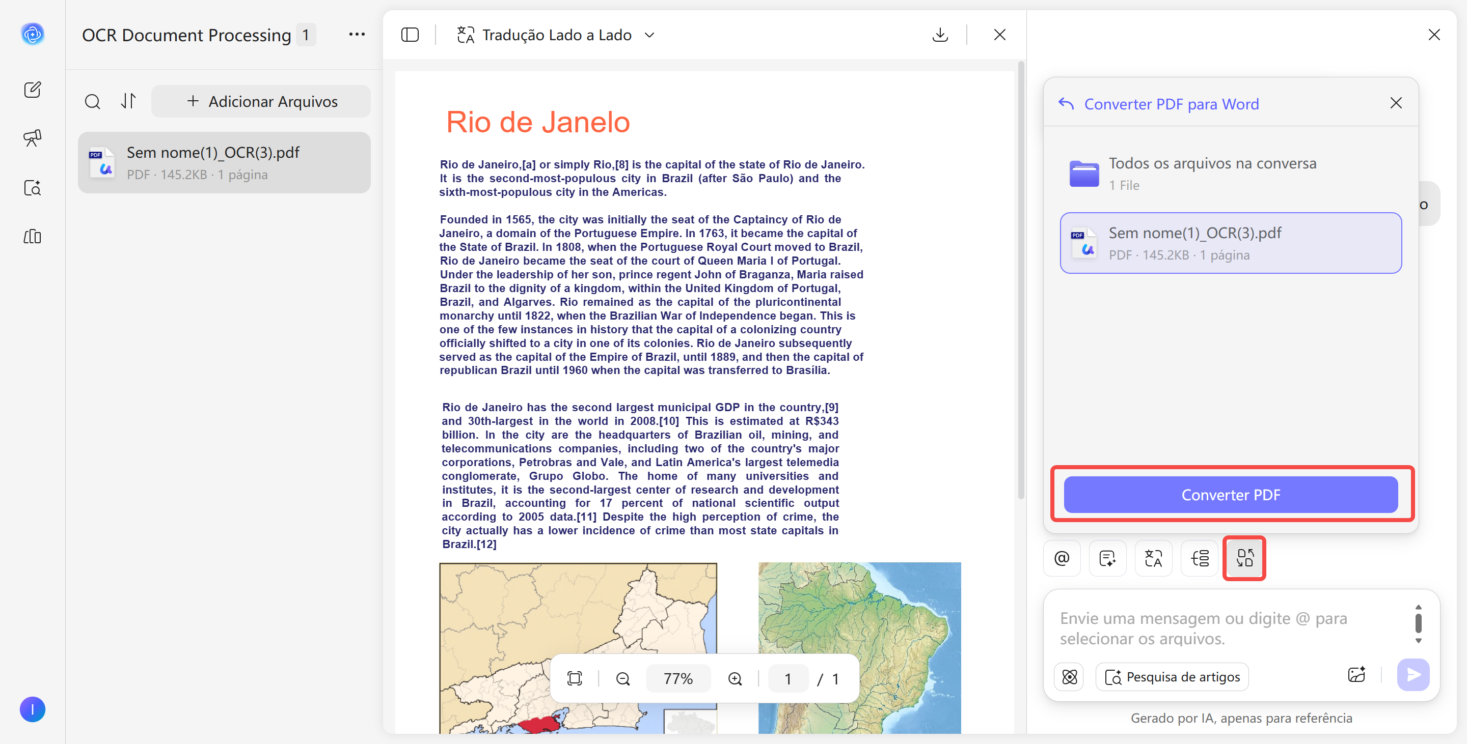 converter pdf com updf ai