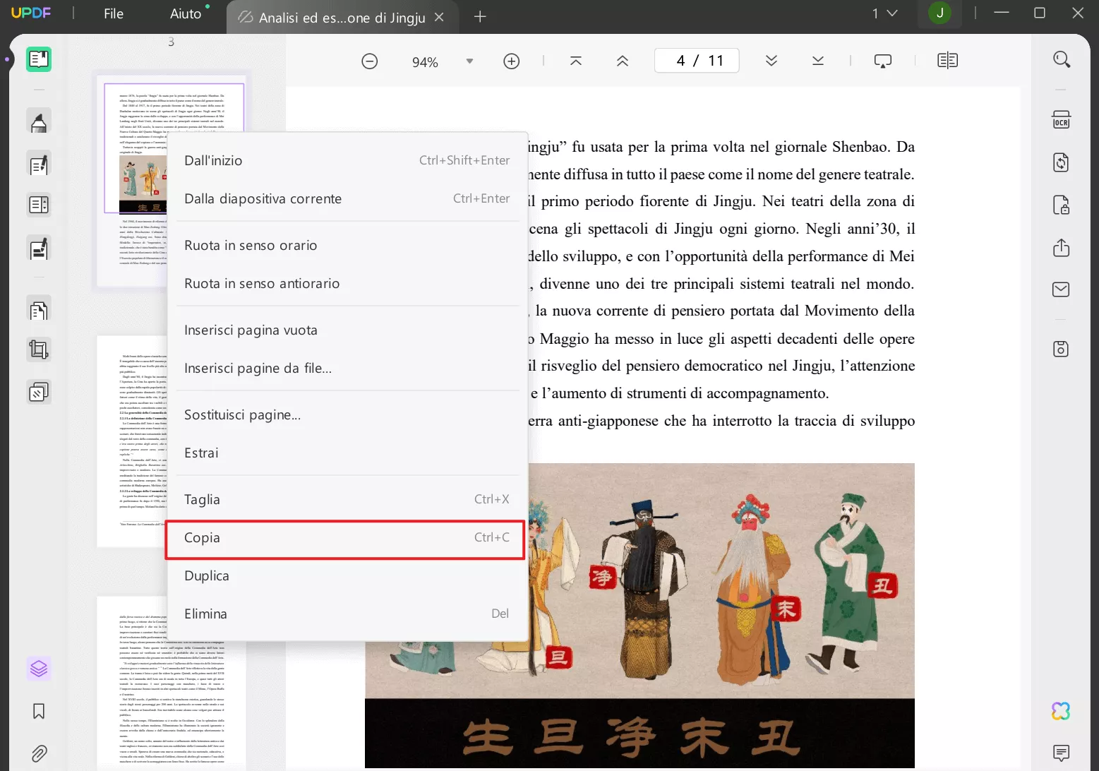 copiare un'immagine PDF in Word