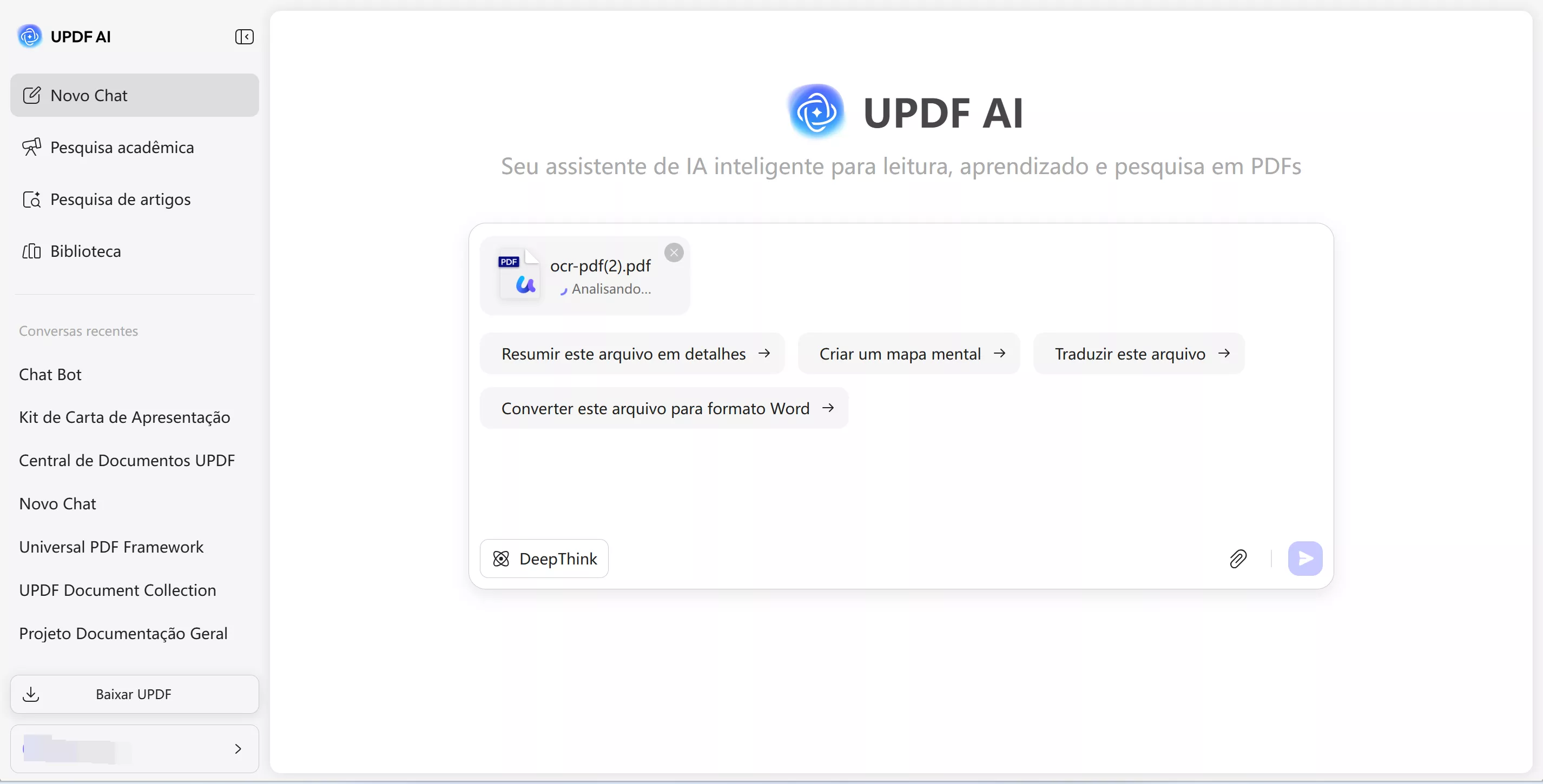 criar um mapa mental