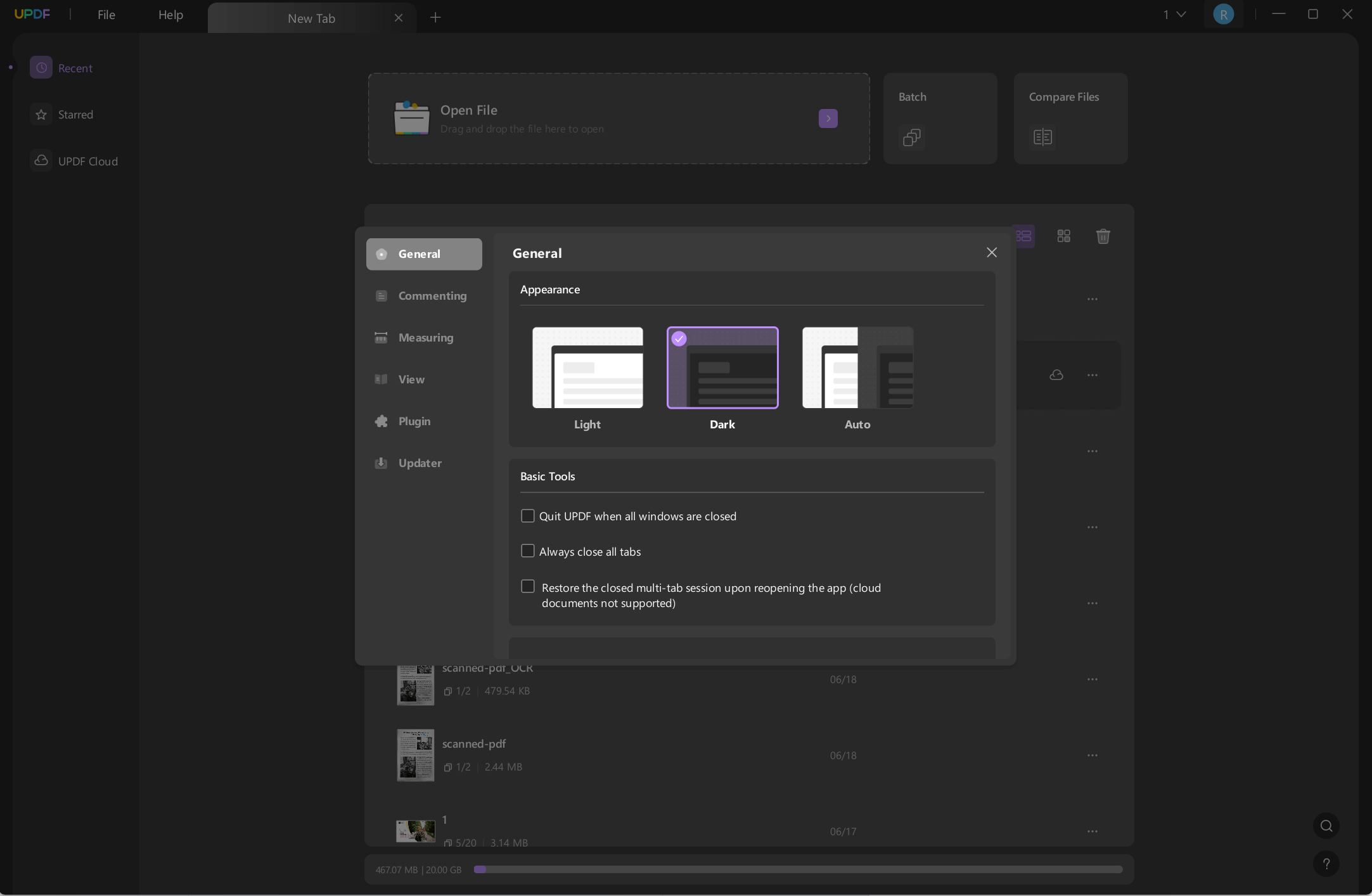 dark mode on windows