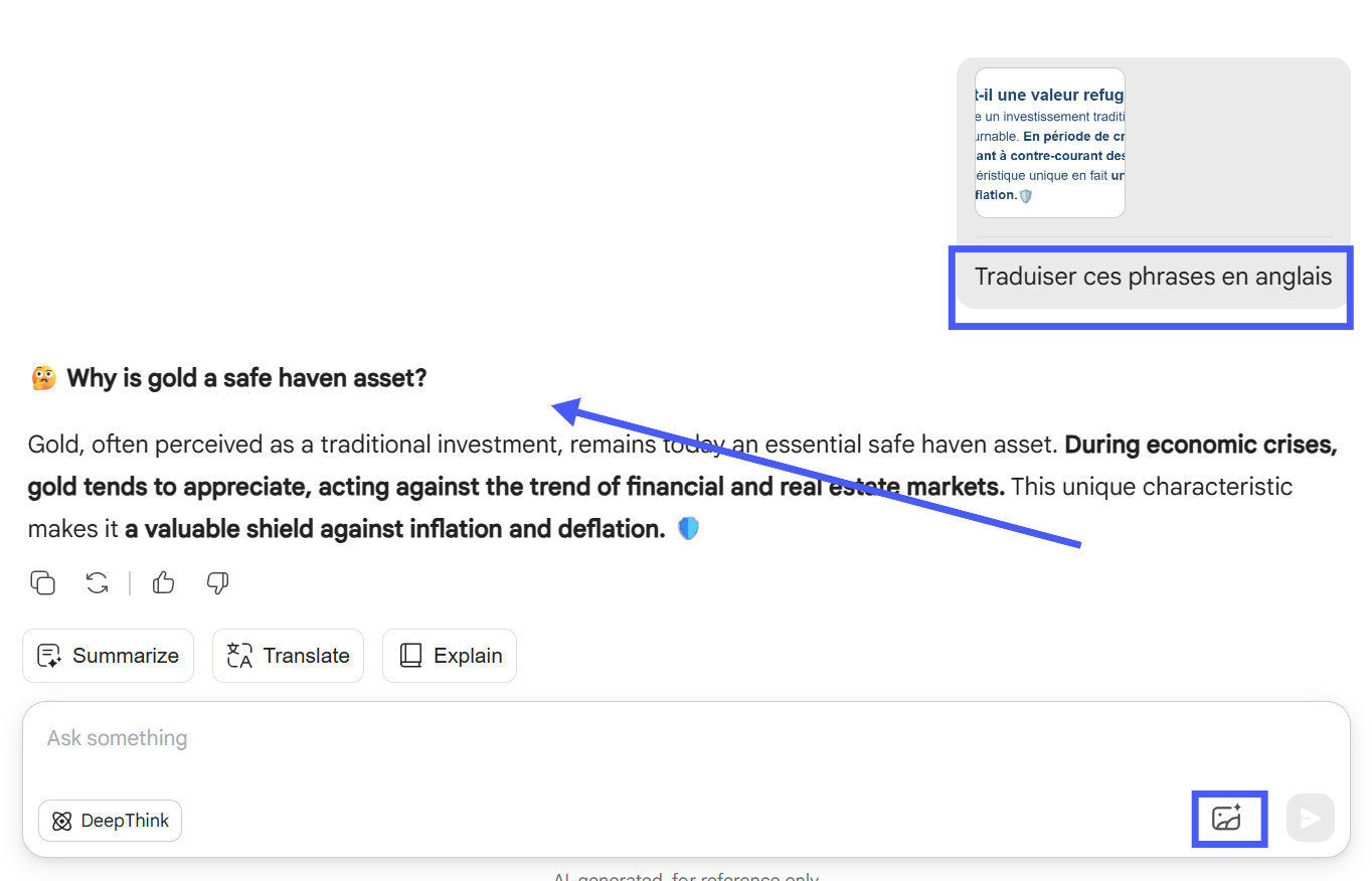 translate language of image text