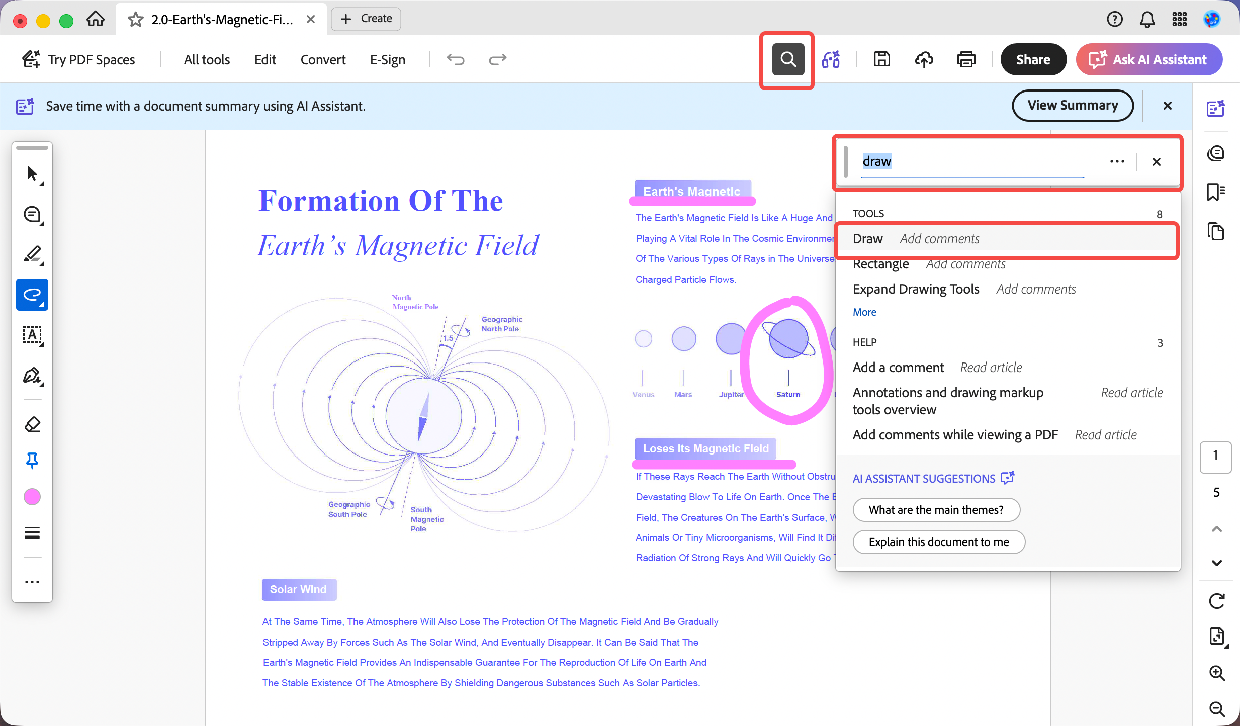 draw in adobe acrobat 2