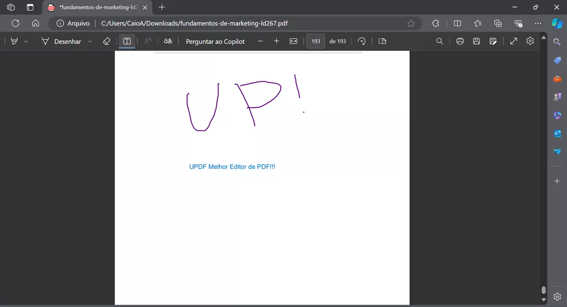 Adicionar Assinatura a PDF no Microsoft Edge