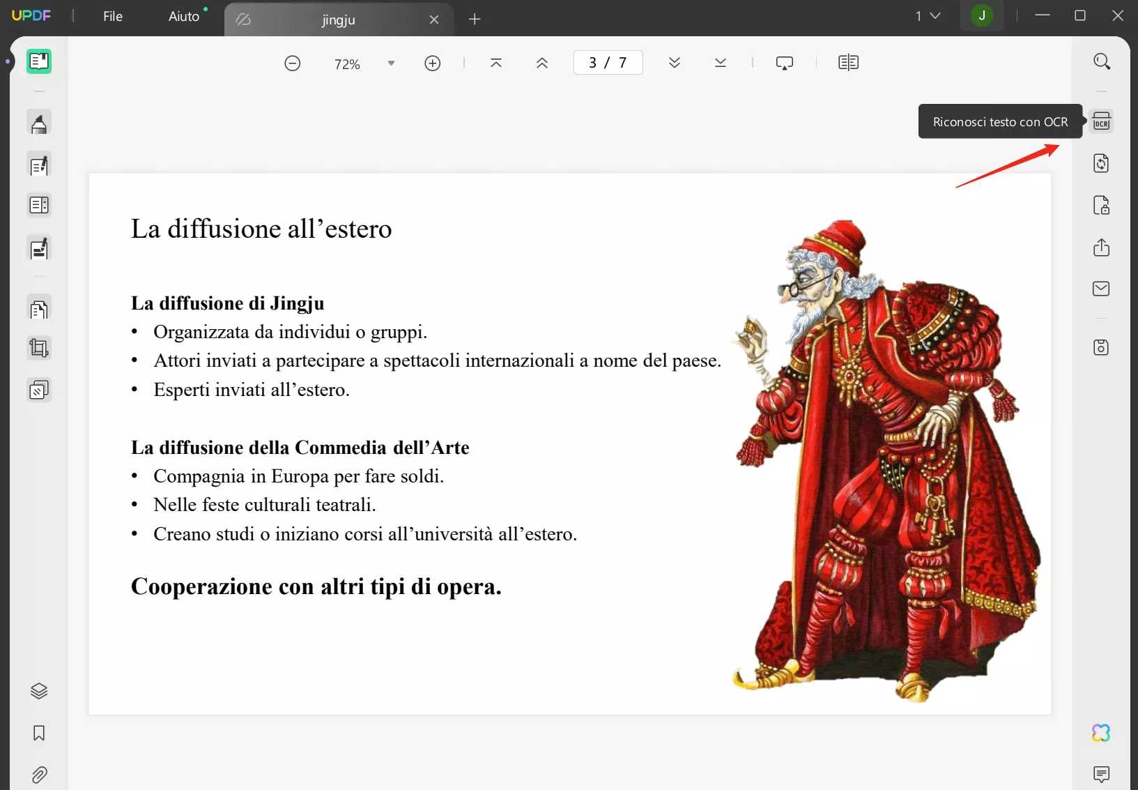 convertire PDF scansionati o basati su immagini in Word