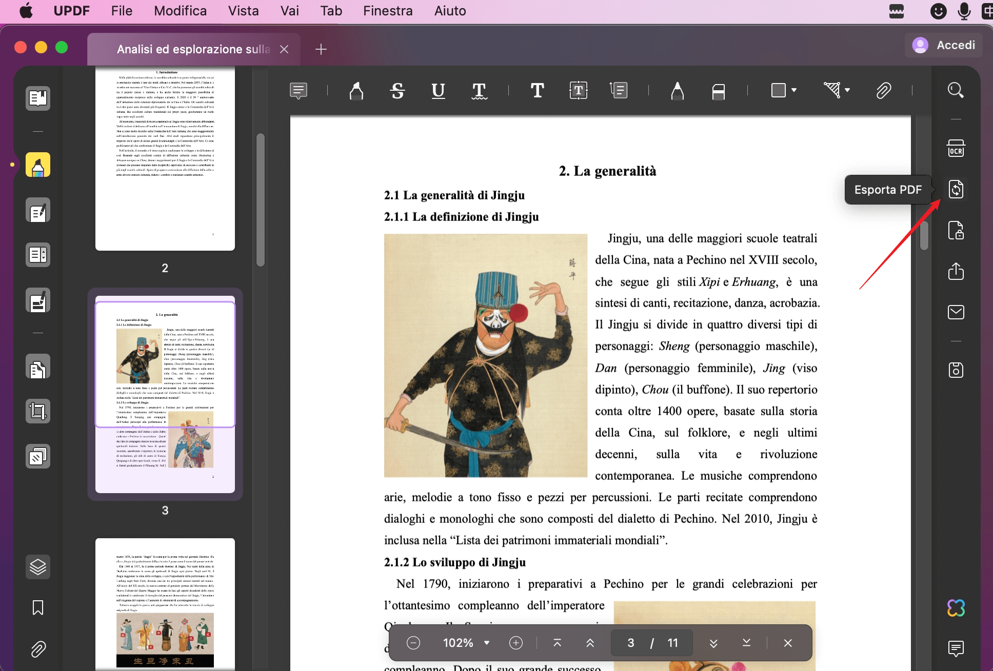 Convertire un Singolo PDF