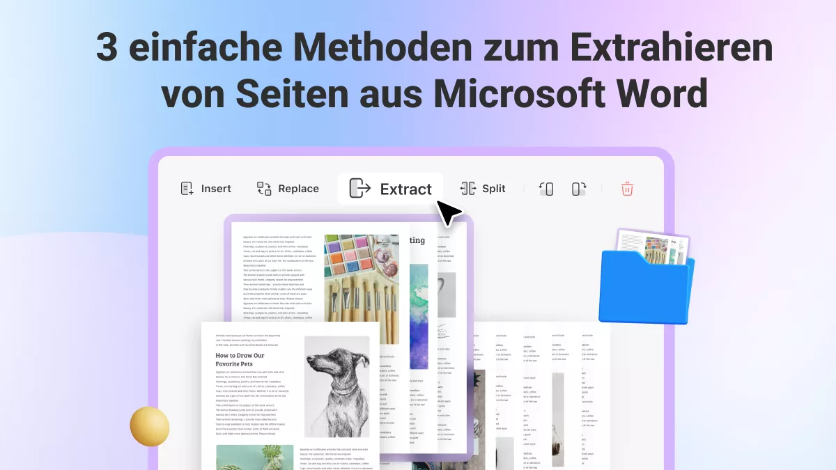 Seiten aus Microsoft Word Extrahieren: 3 einfache Methoden