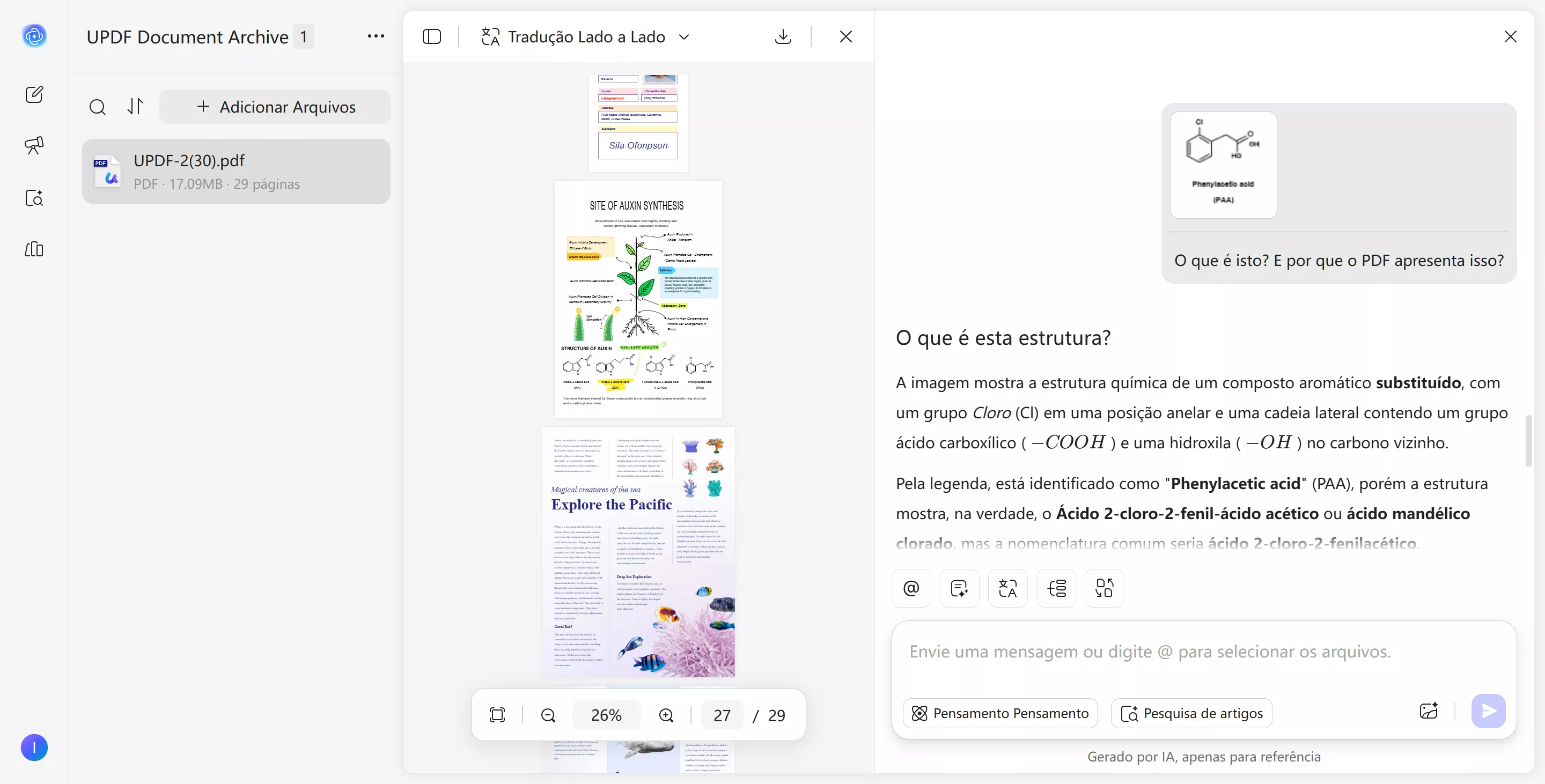 conversar com imagens